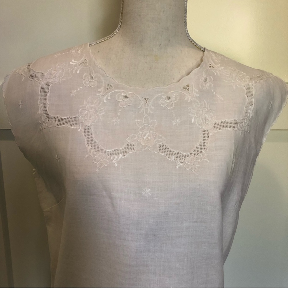 Vintage linen shift/sheath